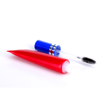 Cosmetic Plastic Tube with Brush Applicator